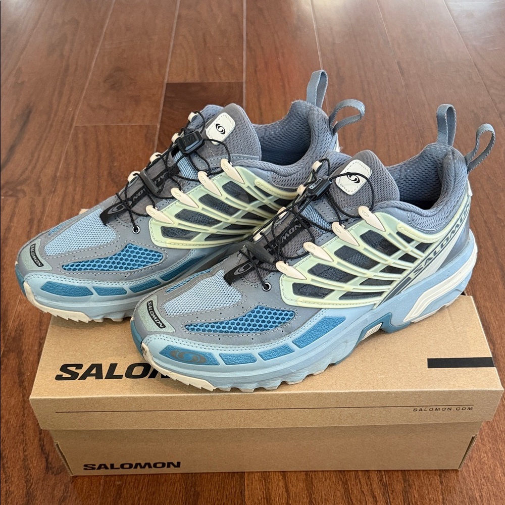 Salomon ACS Pro Pewter Aegean Blue Hard to Find Colorway Urban Style at its Peak